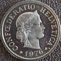 10 Rappen 1976 stgl. / aus Münzsatz