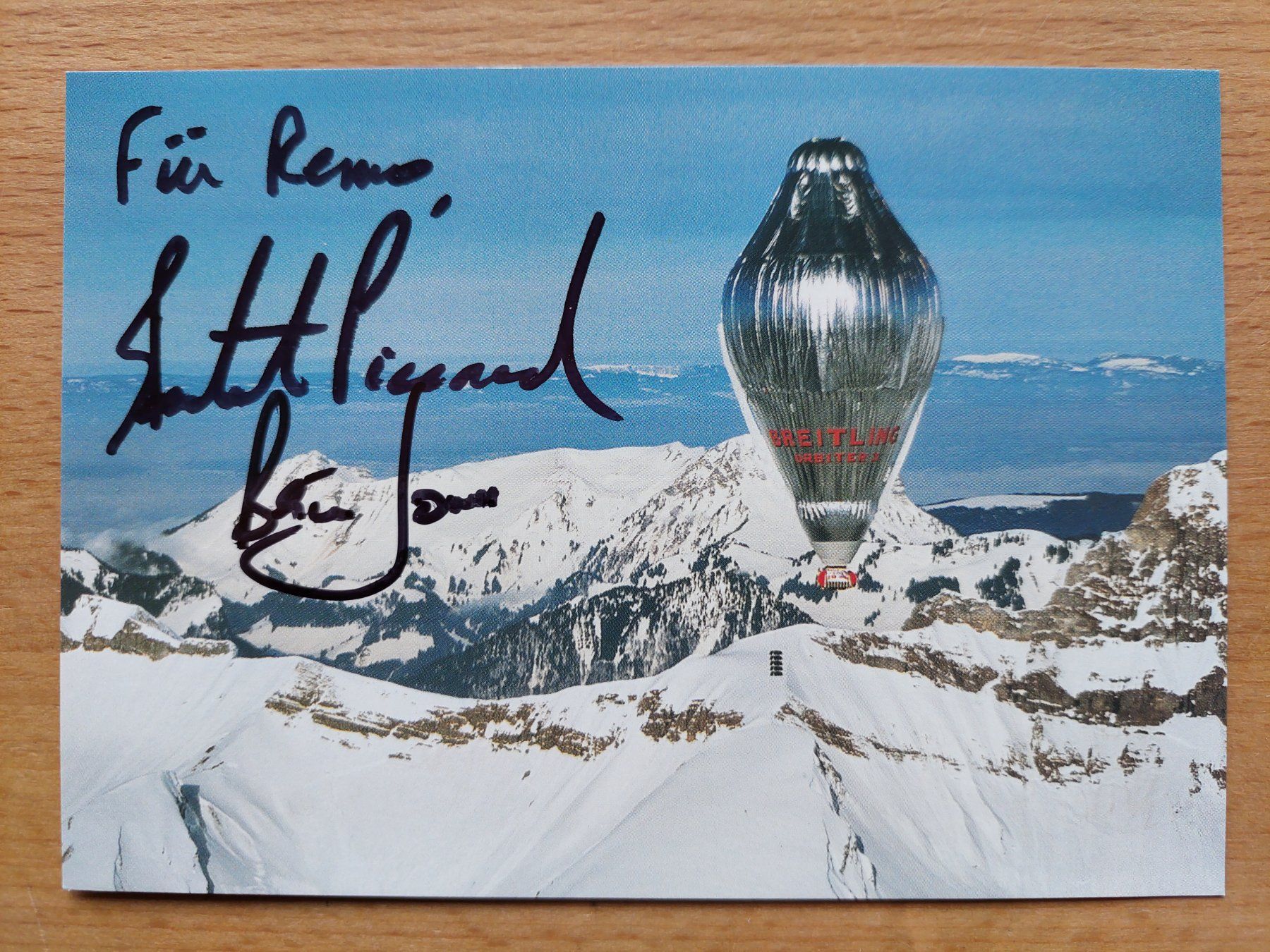 Autografi: Original Autogramm Bertrand Piccard – Usato da Obfelden venduto da Foto_Bild_Kunst_Buch
