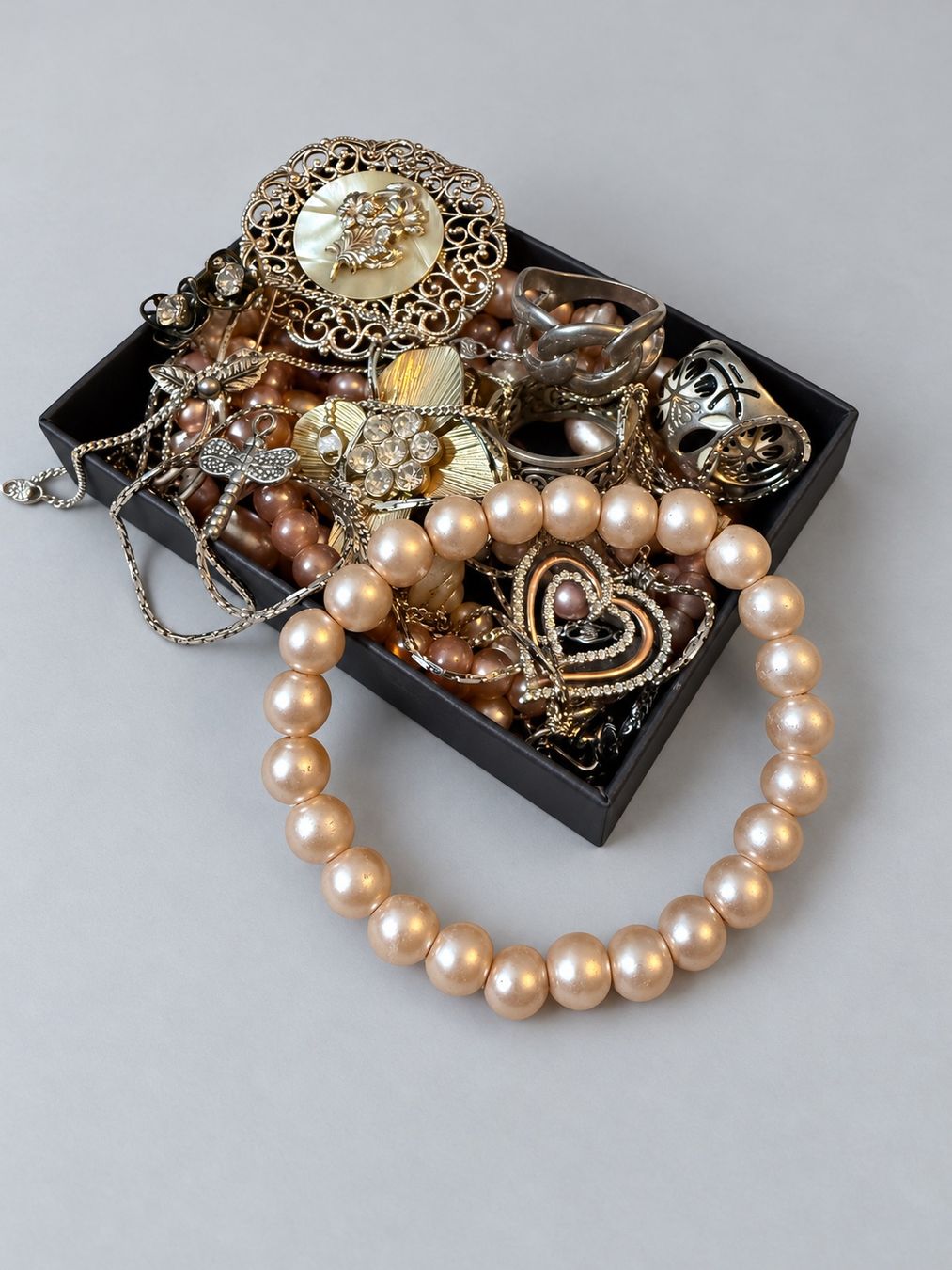 Sonstiger Schmuck: Modeschmuck-Konvolut (58) – Gebraucht aus Dachsen von Lor_s 1