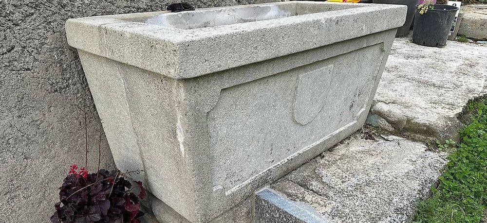 Antikes Steinbecken Gartenbrunnen Nostalgie Garten Deko F... Kaufen