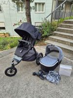 UPPAbaby Ridge Sportkinderwagen mit Babywanne & Zubehör
