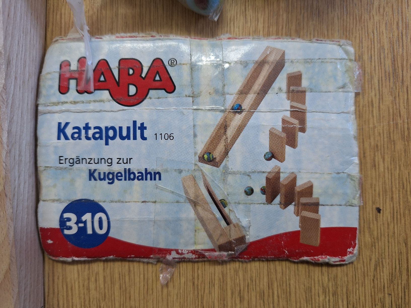 Haba Giocattoli: Haba Kugelbahn Katapult-Set - Holz – Usato da Wilen b. Wollerau venduto da kaffirank 2