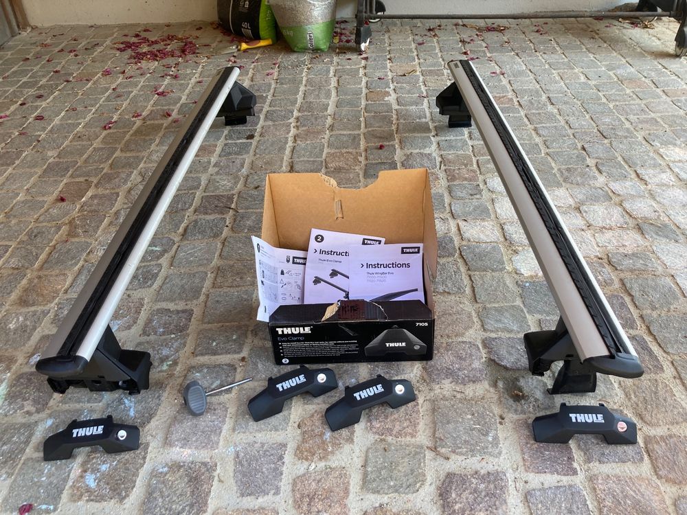 Thule Wingbar Evo Mit Evoclamp Dachtr Ger Kaufen Auf Ricardo