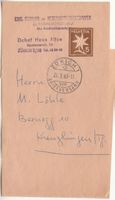 SGK SB 057.A mit Stempel Eidg. Verband Übermittlungstruppen