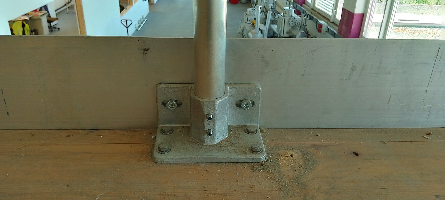 Geländer: Aluminium Geländer – Gebraucht aus Oberbüren von Polymetrix 2