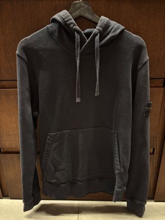 Sweat à capuche bleu Stone Island