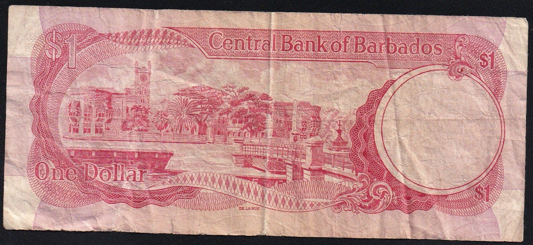 Billets de banque: Barbados 1 Dollar 1973 – D'occasion à Brugg AG par banknoten_muesli 1