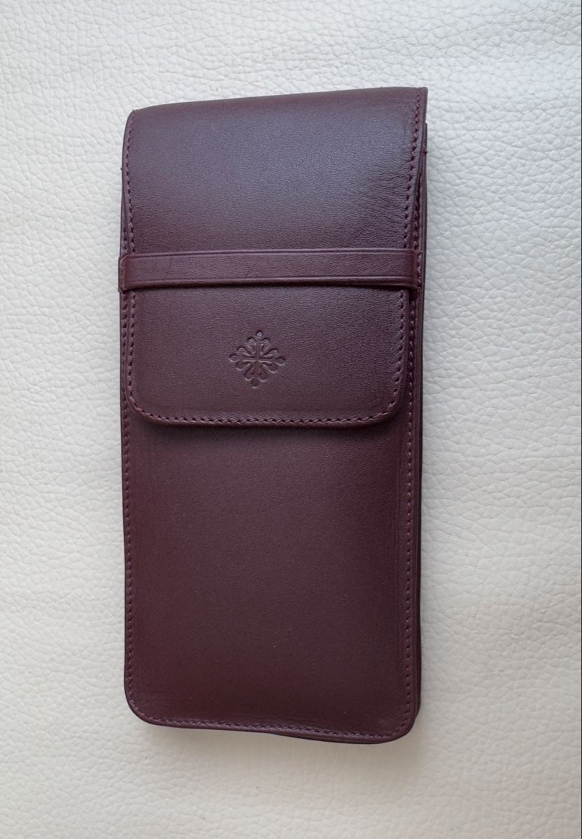 Patek Philippe Scatole porta orologi: Pochette cuir Patek Philippe Genève original – Nuovo (secondo la descrizione) da Posieux venduto da Angeles82