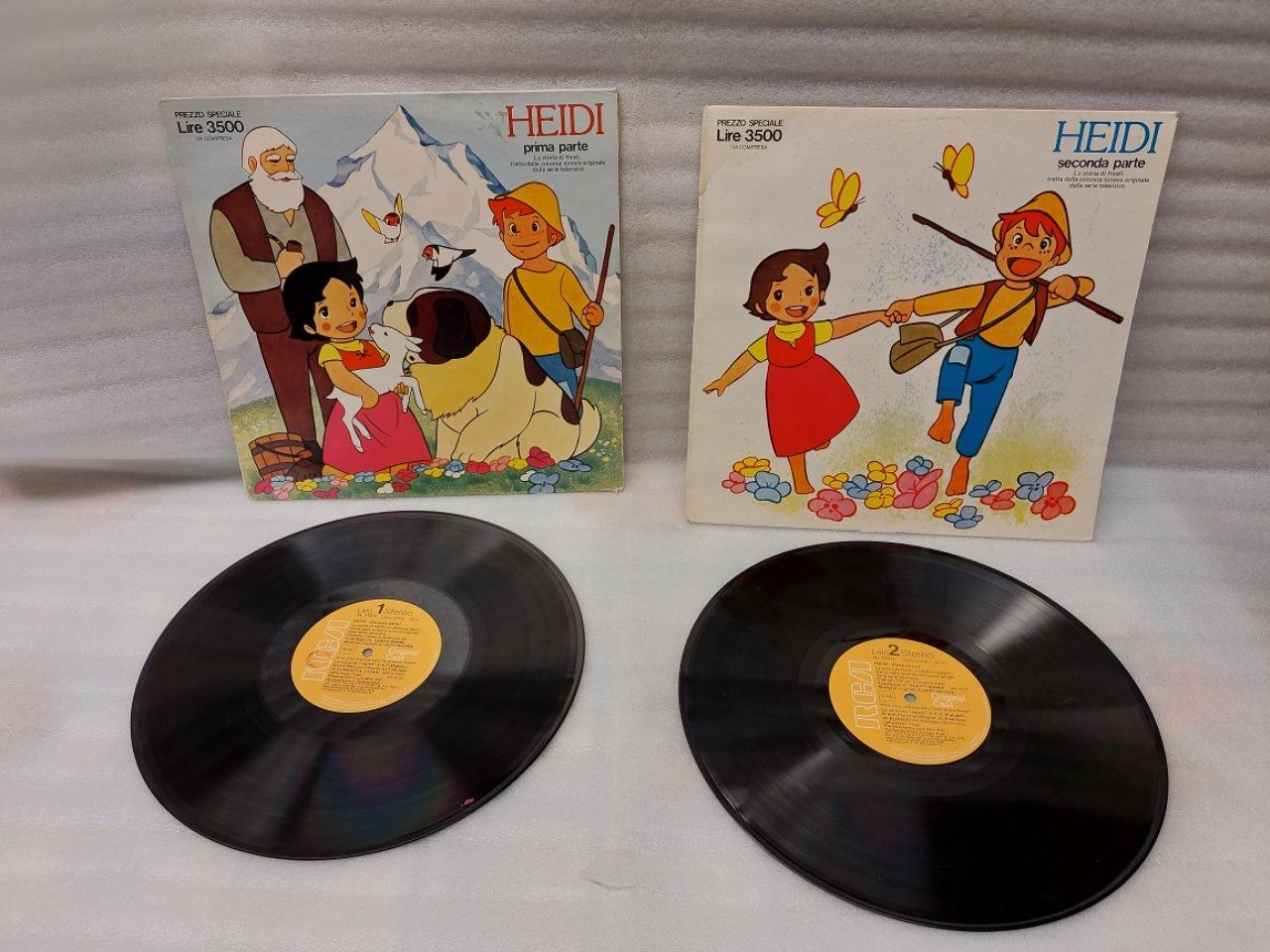 Dischi in vinile: 2x Dischi Vinile di HEIDI . – Usato da Pambio Noranco venduto da TREBORLOP 2