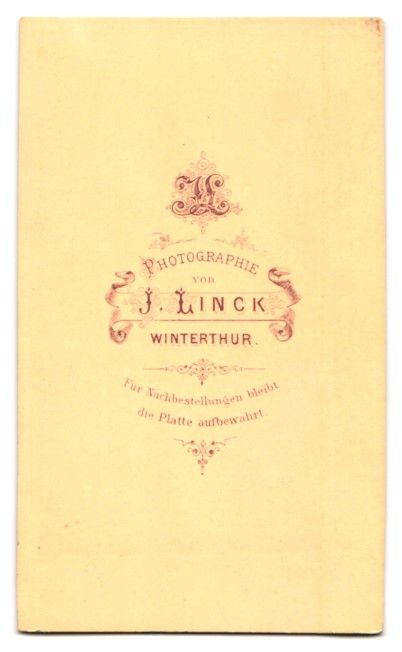 Fotografie & Manifesti: Fotografie J. Linck, Winterthur, Gestand – Usato da Berlin venduto da bartko-reher 1