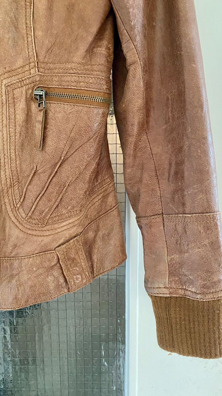 Giacche: Lederjacke Gr. 36 – Usato da Heiligenschwendi venduto da maerchen2008 4