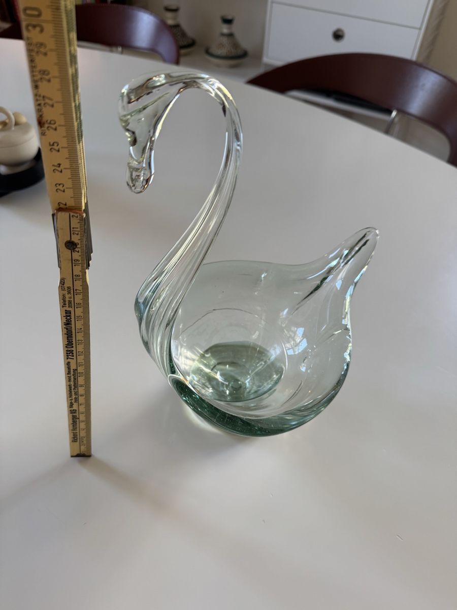 Bicchieri: Glass Swan Bowl – Usato da Zürich venduto da sar_bv7l 2