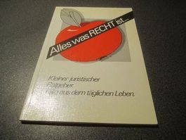 Alles was Recht ist...