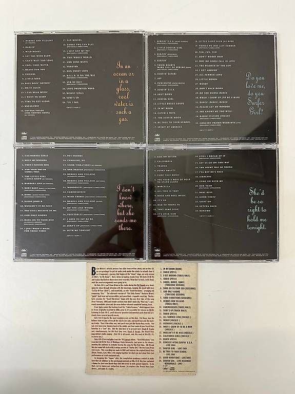 CDs: Vintage The Beach Boys Good Vibrations CD Box Set – Gebraucht aus Obernau von Arche_Noah_Brocki 6