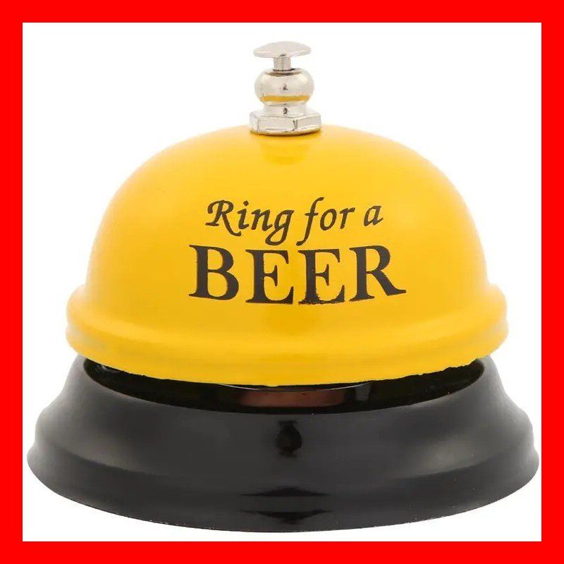 Tutte le decorazioni: Ring for Beer Glocke Bier Vatertag Mann Sofa Geschenkidee – Nuovo e nell'imballaggio originale da Dättlikon venduto da easythings