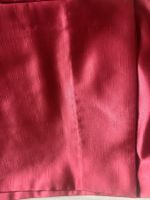 2 Nachtvorhänge rot - je 60 x 238 (C19)