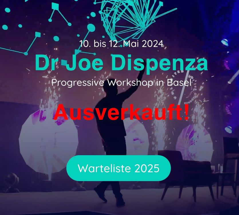 Dr. Joe Dispenza Retreat Basel 2024 2 Silber Tickets Kaufen auf