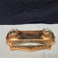 Versand möglich! Jugendstil Souvenir Tintenfass