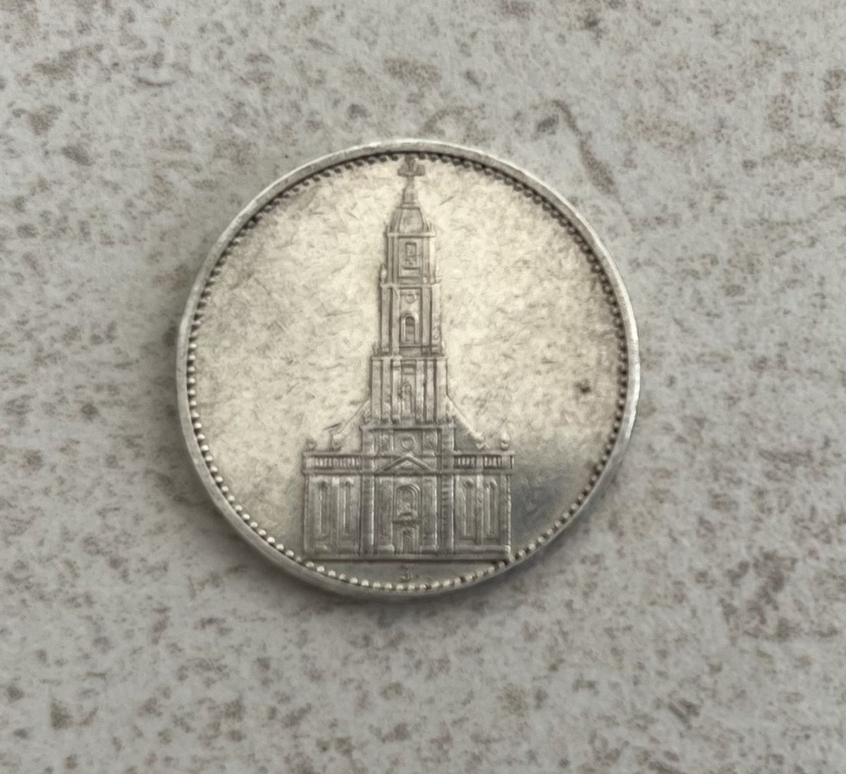 Tutti le monete: 5 Reichsmark 1934 Garnisonskirche Potsdam  – Usato da Ennetbürgen venduto da Peter12345