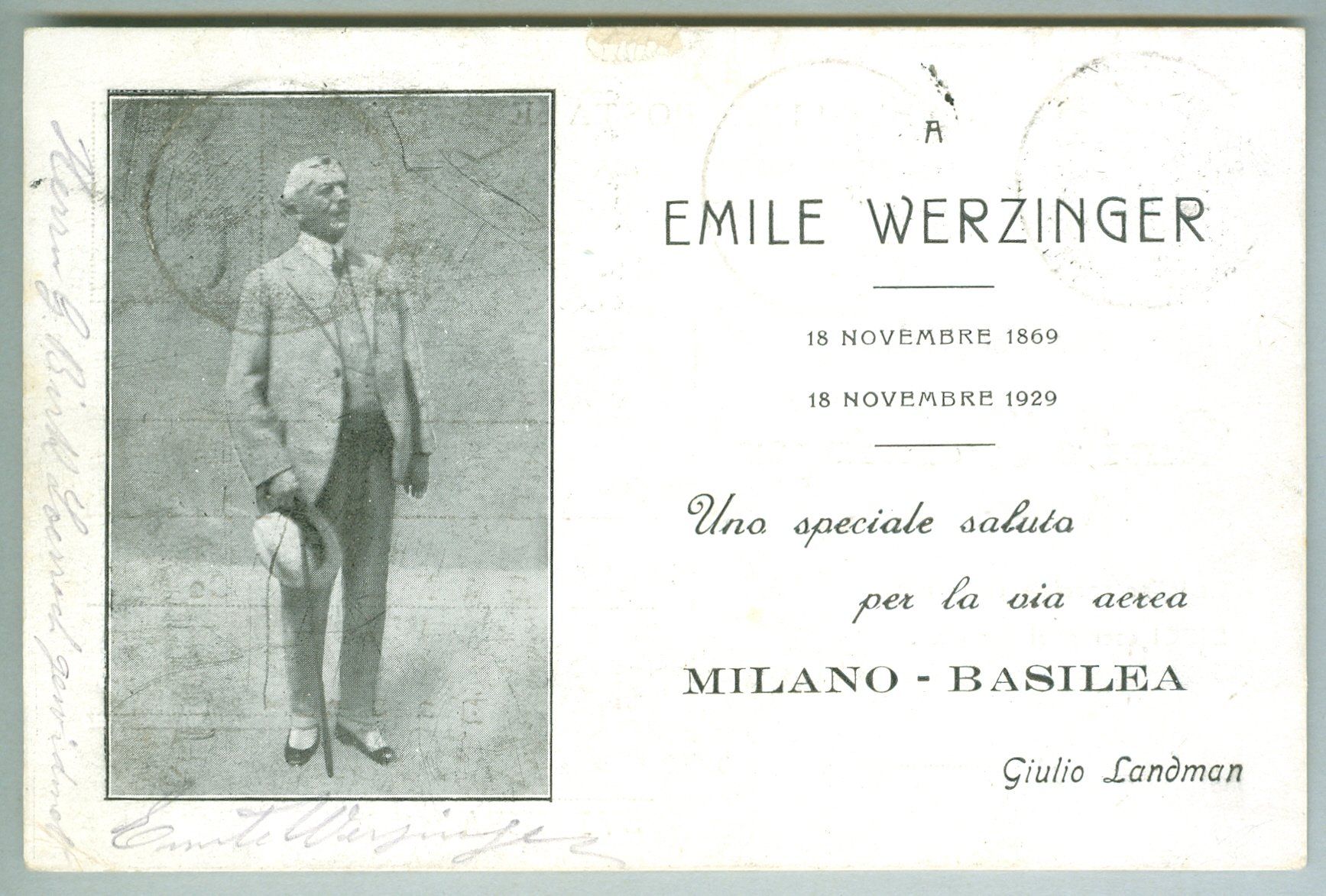 Tutti i francobolli: 1929 Italien Bedarfspost – Usato da Zürich venduto da yago-rot 1