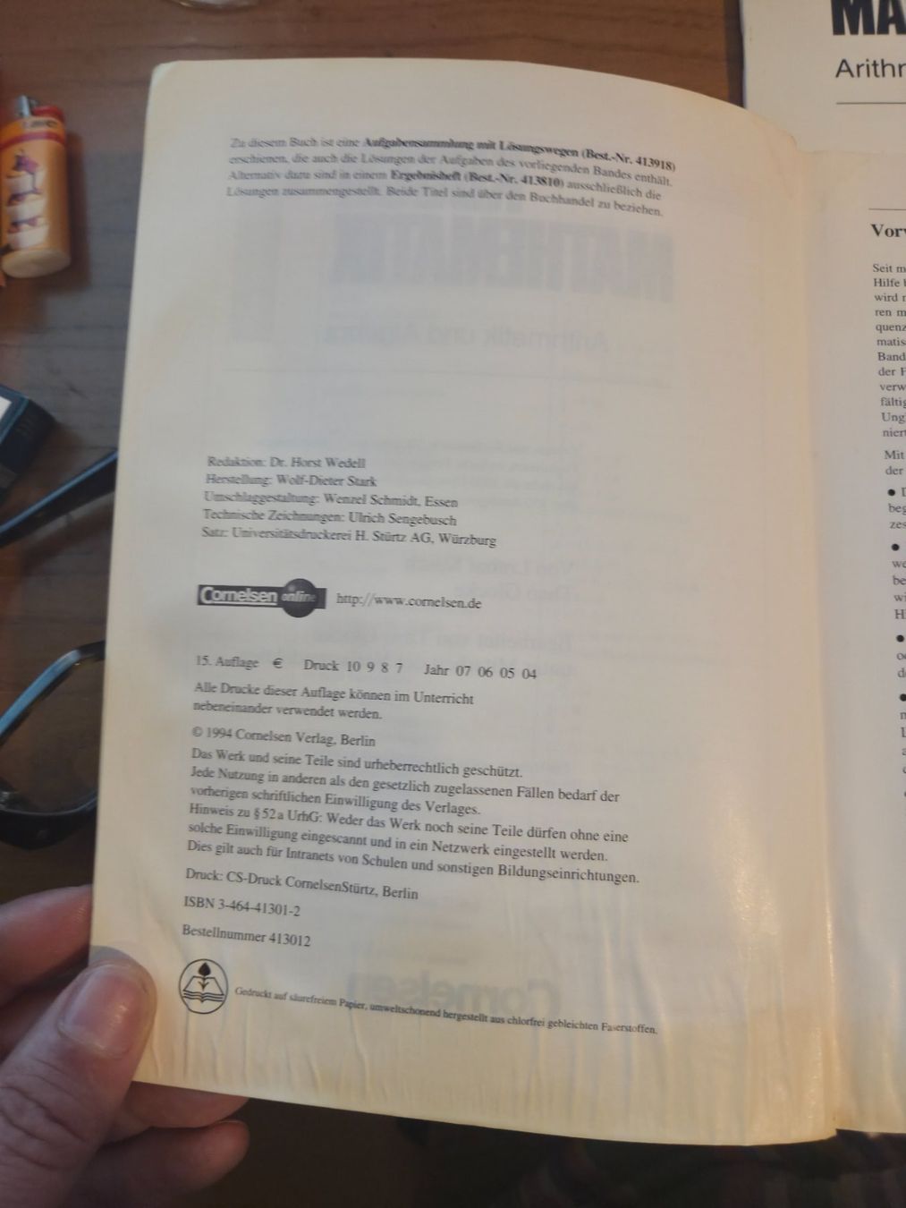 Libri: Kusch Mathematik 1 & 3 + Ergebnisse Cornelsen – Usato da Aldesago venduto da lusuardi 2