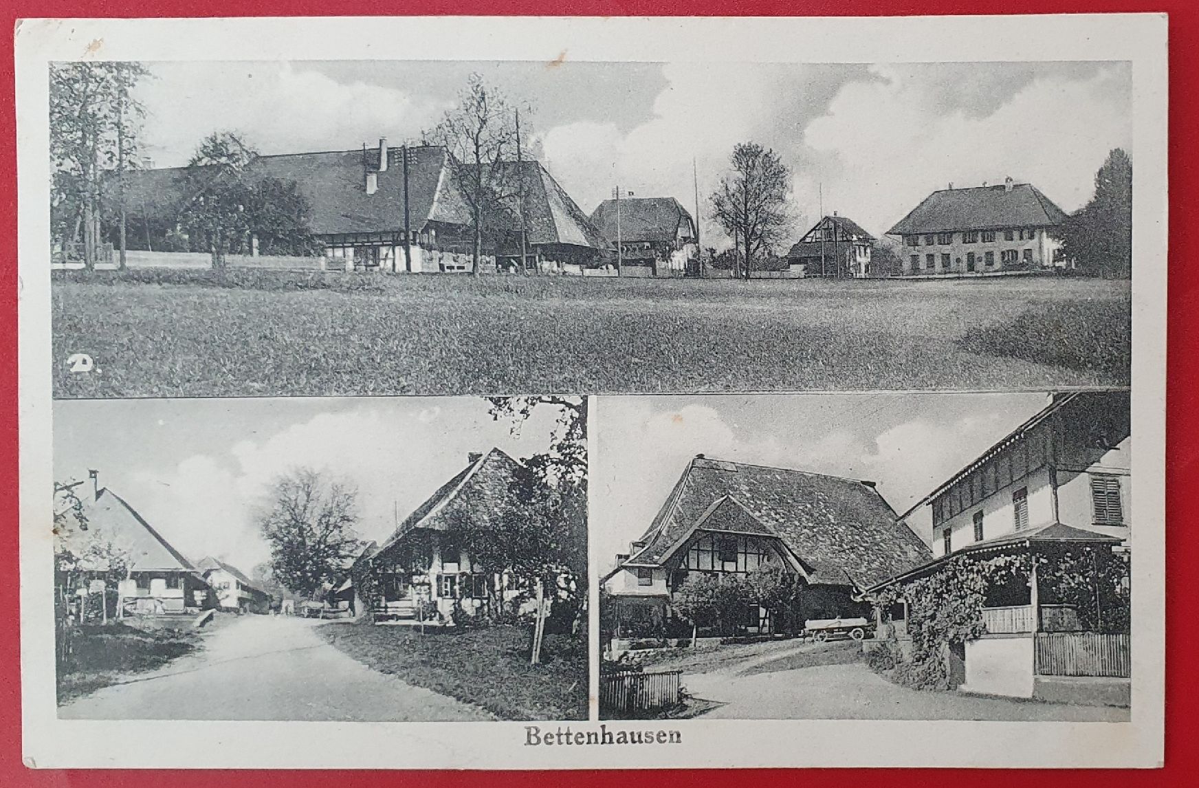 Ansichtskarten: Bettenhausen 1931 – Gebraucht aus Kreuzlingen von Rschweiz1