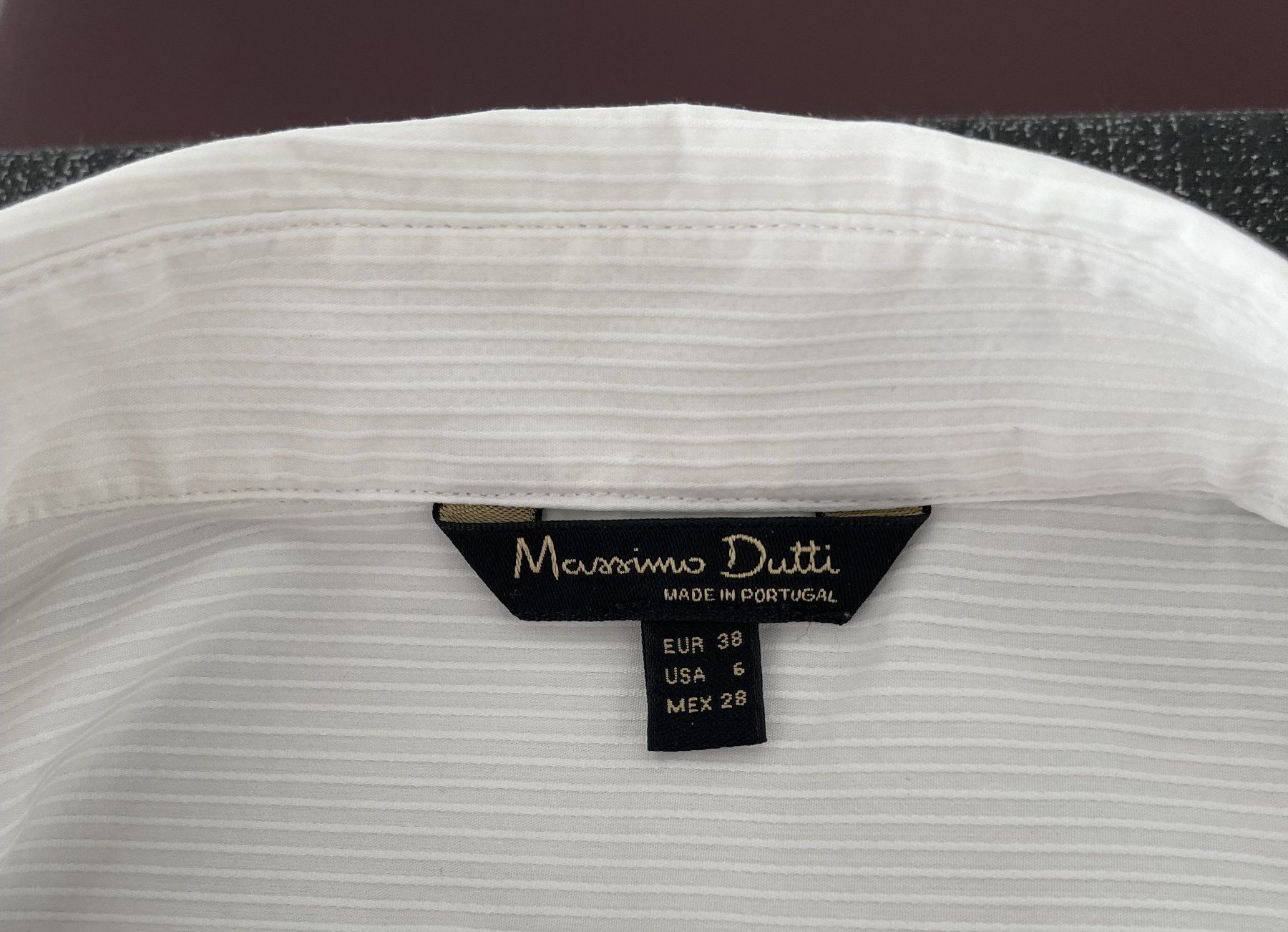 Massimo Dutti Blusen: weisse Langarm-Bluse, Massimo Dutti, Gr. 36-38 – Neu (gemäss Beschreibung) aus Chur von Zido 5