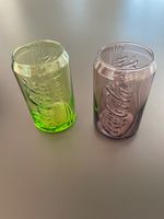 Zwei coole Coca Cola-Gläser