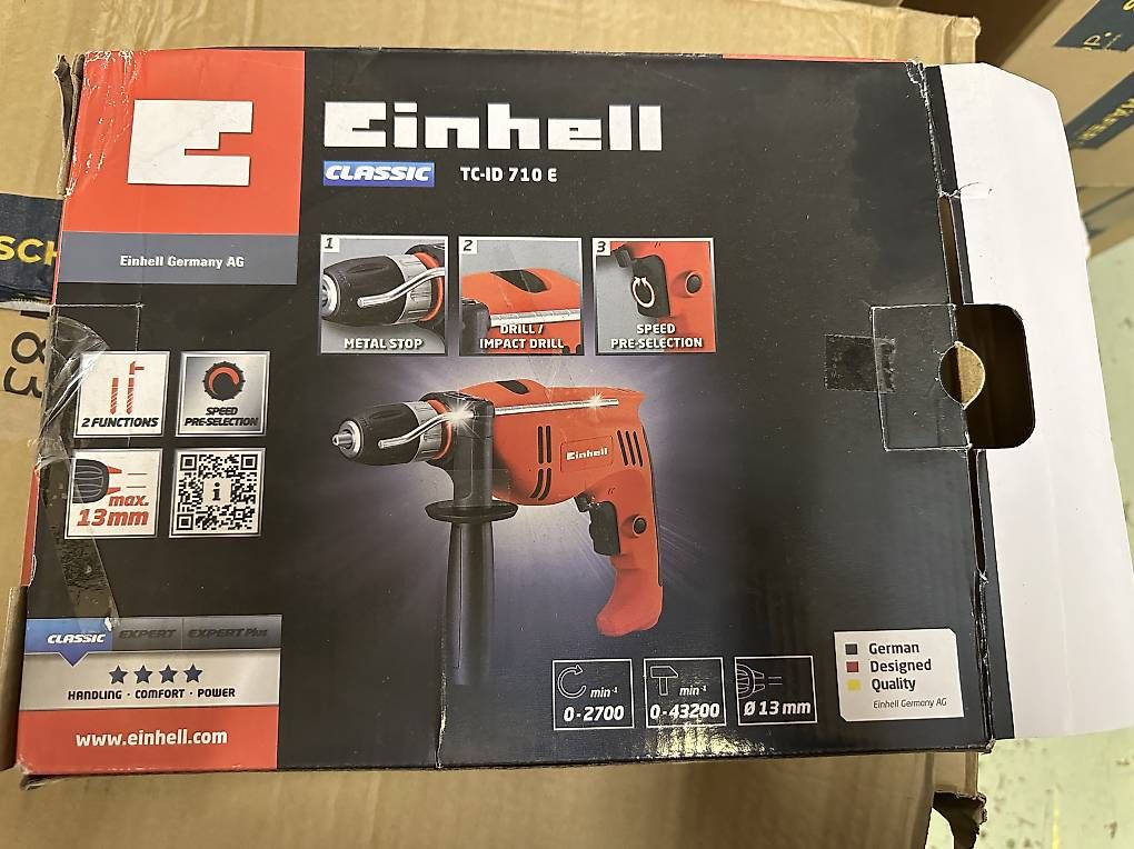 Einhell Trapani: neue Einhell TC-ID 710E Schlagbohrmaschine – Nuovo e nell'imballaggio originale da Necker venduto da liq24 3