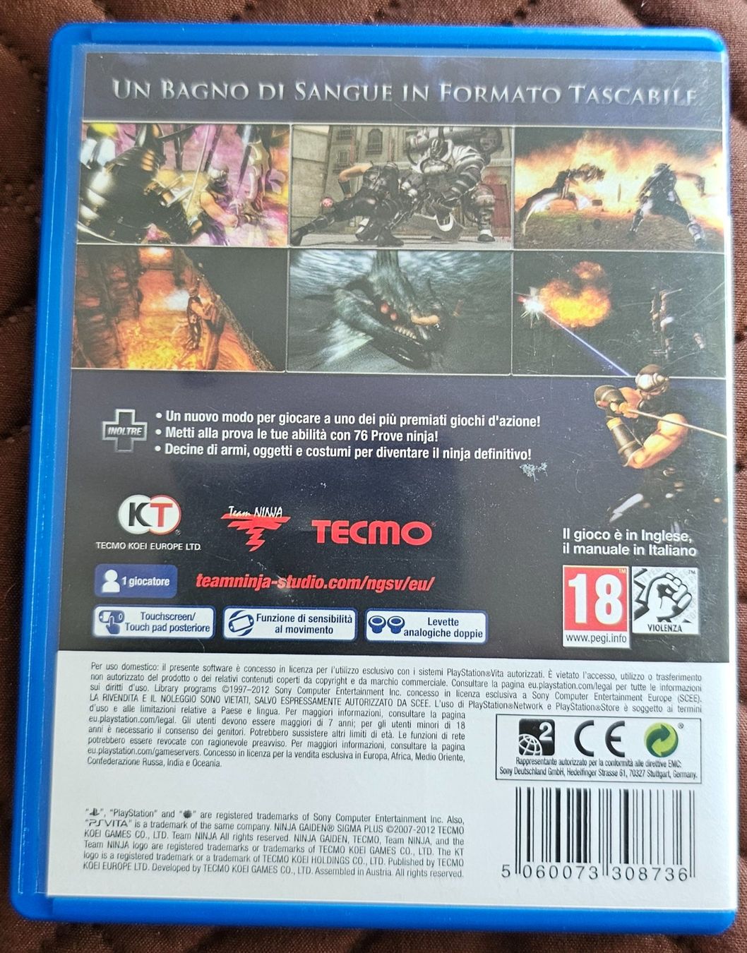 Sony Giochi: PS Vita - Ninja Gaiden Sigma Plus – Usato da La Garde venduto da The_Hammer76 1
