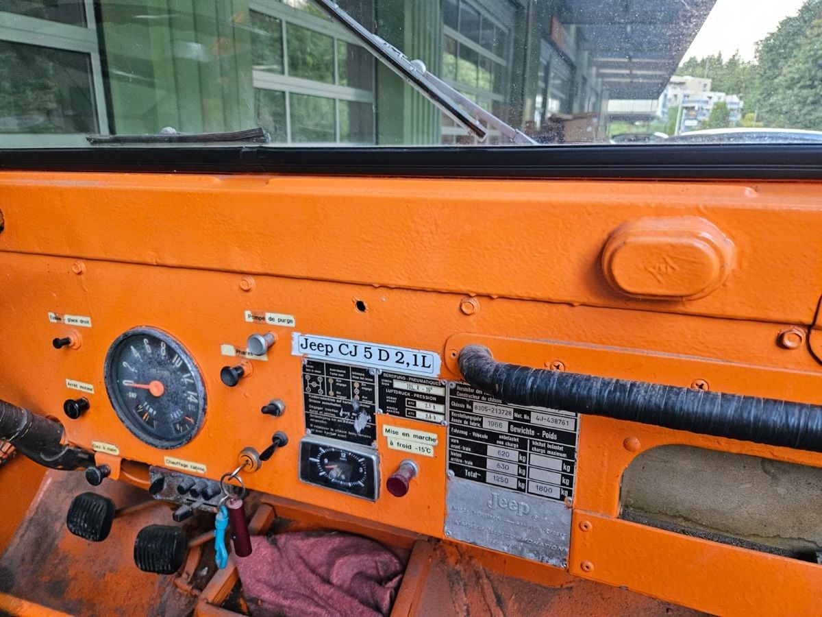 Jeep Automobili: Jeep CJ 5 D 2,1L – Usato da Zollikofen venduto da nha_825x 6