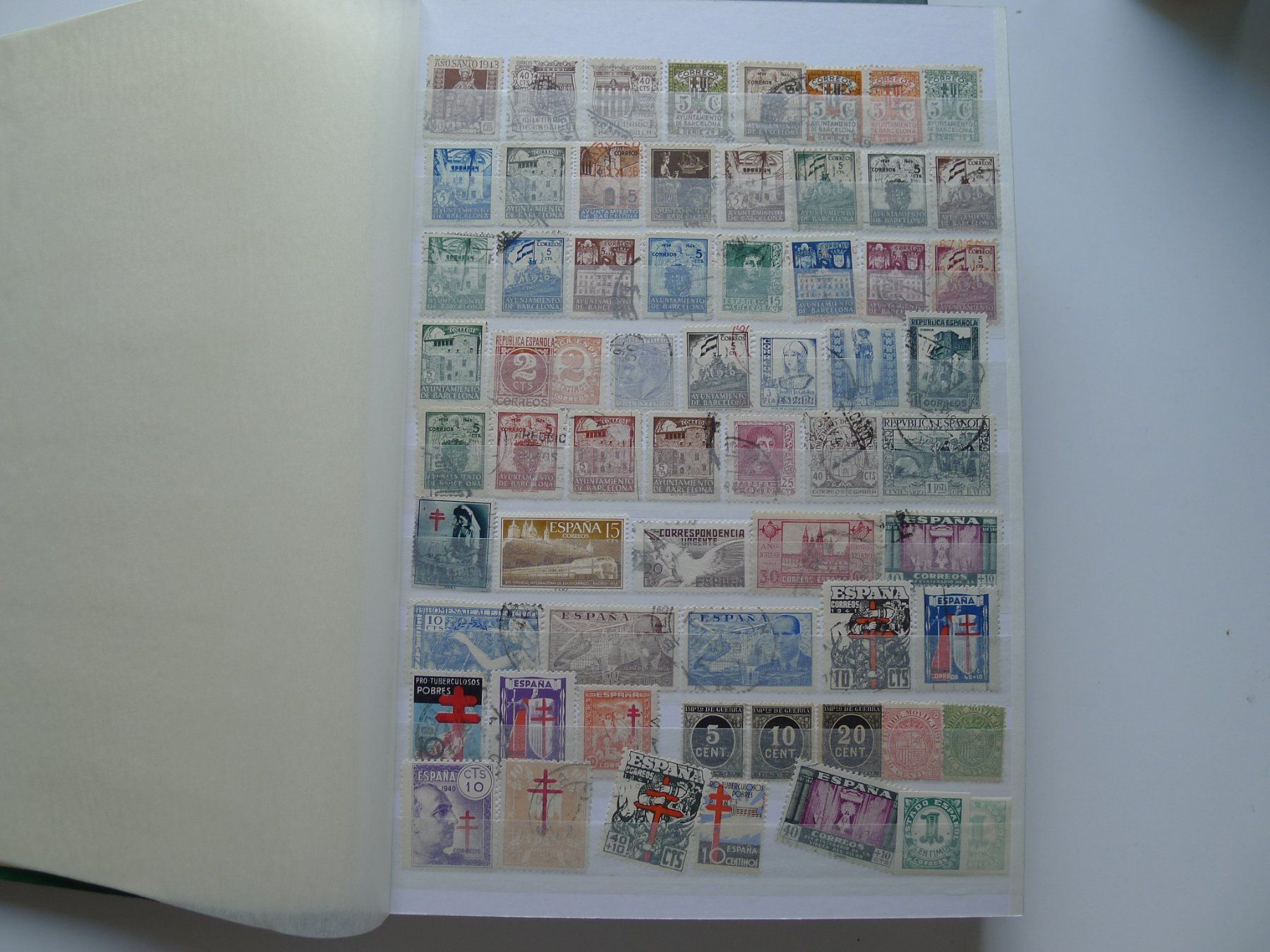 Tutti i francobolli: 2 Alben mit Briefmarken von Spanien 95 Bilder – Usato da Dagmersellen venduto da q1w2e3r4 1