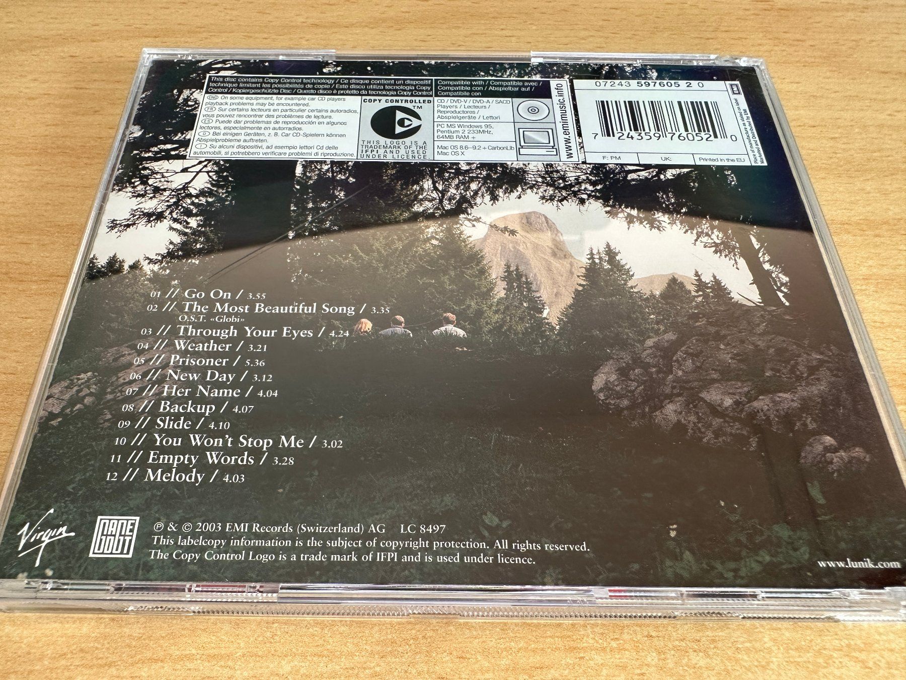 CD: Lunik – Weather – Usato da Rikon im Tösstal venduto da Alpenmutz 1