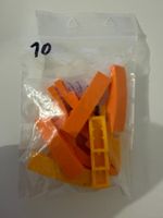 Lego 10 x Slope Curved 4 x 1 - 61678