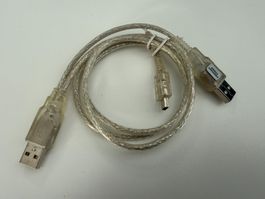 USB-Kabel, USB-A auf USB Mini (mit USB-A Power), Huawei, NEU