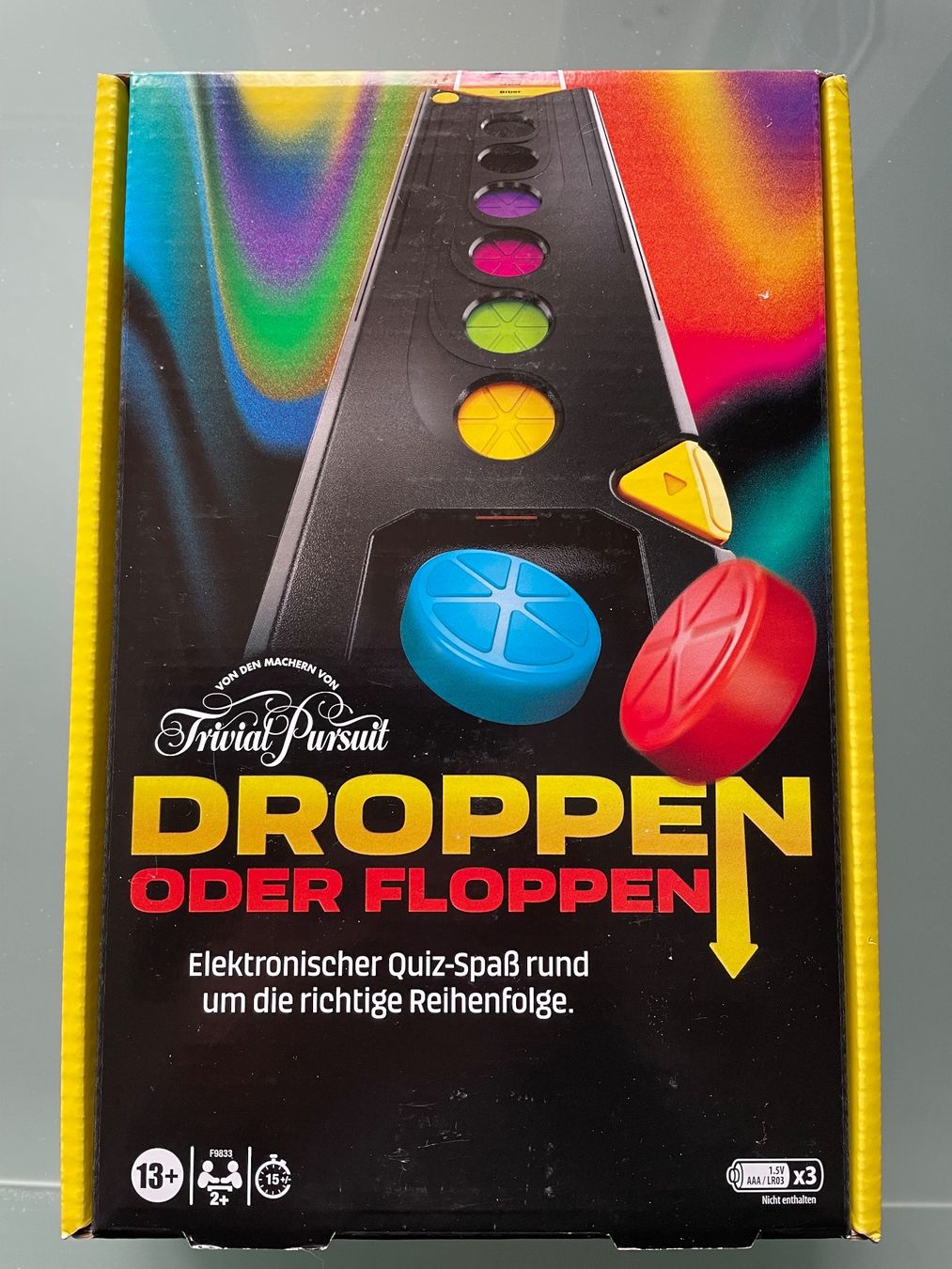Hasbro Giochi: Quizspiel "Droppen oder Floppen" – Usato da Zürich venduto da Thewiz