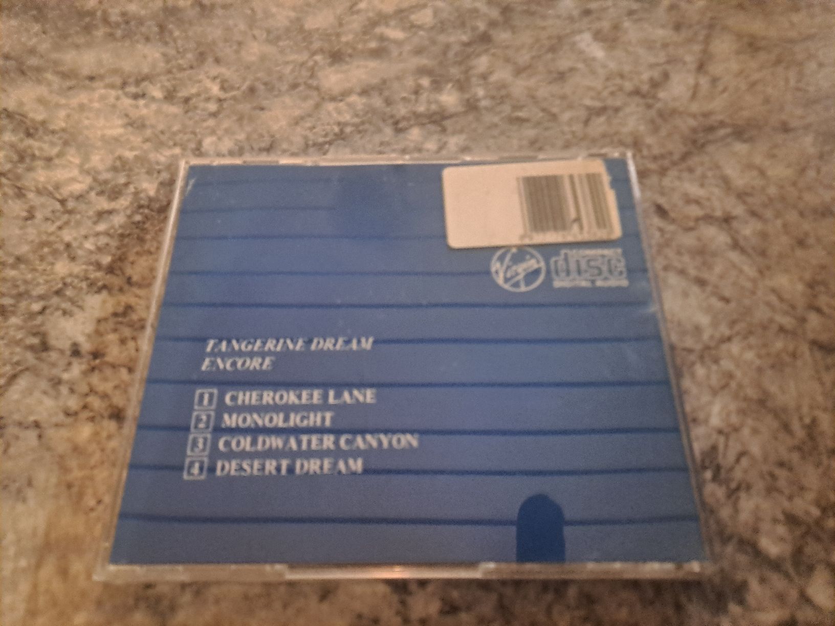 CDs: CD  TANGERINE DREAM  "Encore"  Virgin – Gebraucht aus Uetendorf von Essiggurken 2