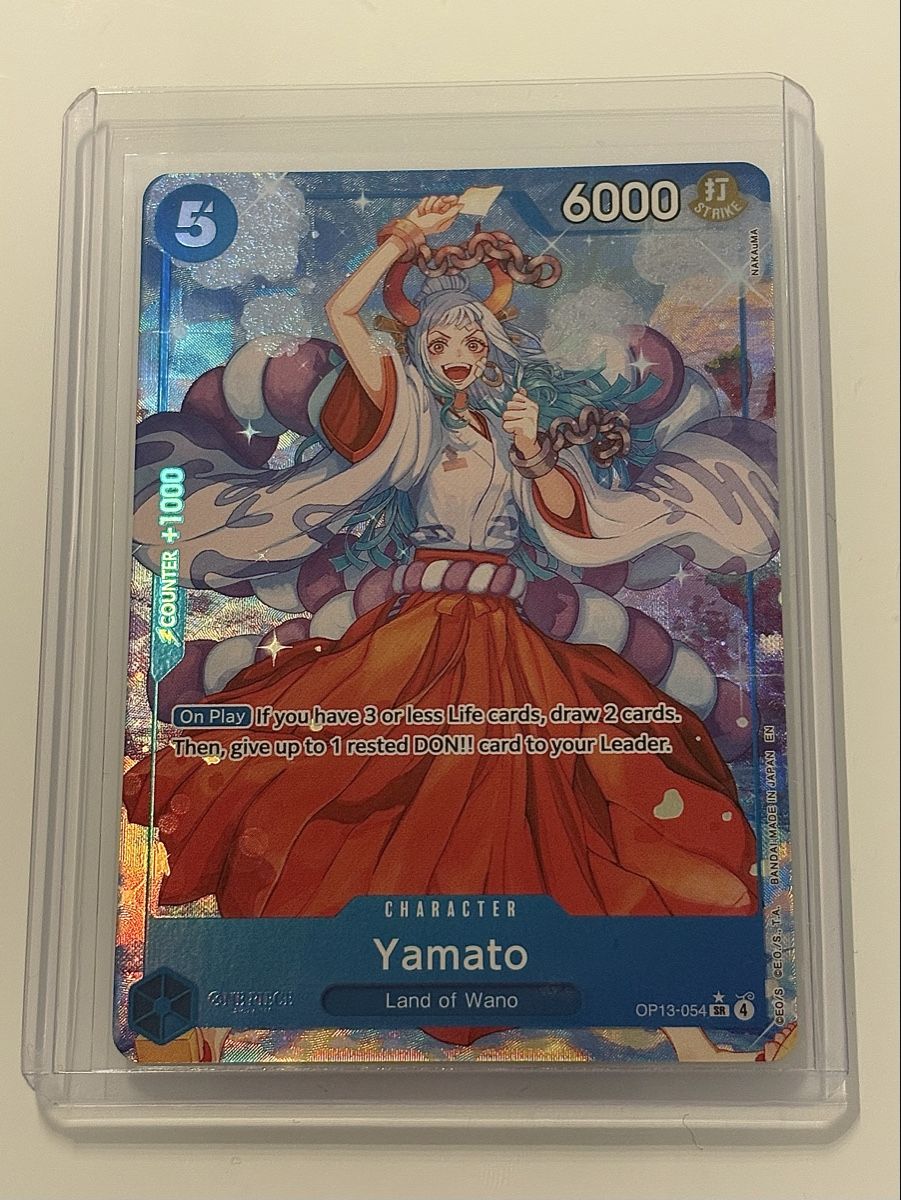 Bandai Carte collezionabili: One Piece TCG -  Yamato OP13-054 – Nuovo (secondo la descrizione) da Pieterlen venduto da Mira_o7