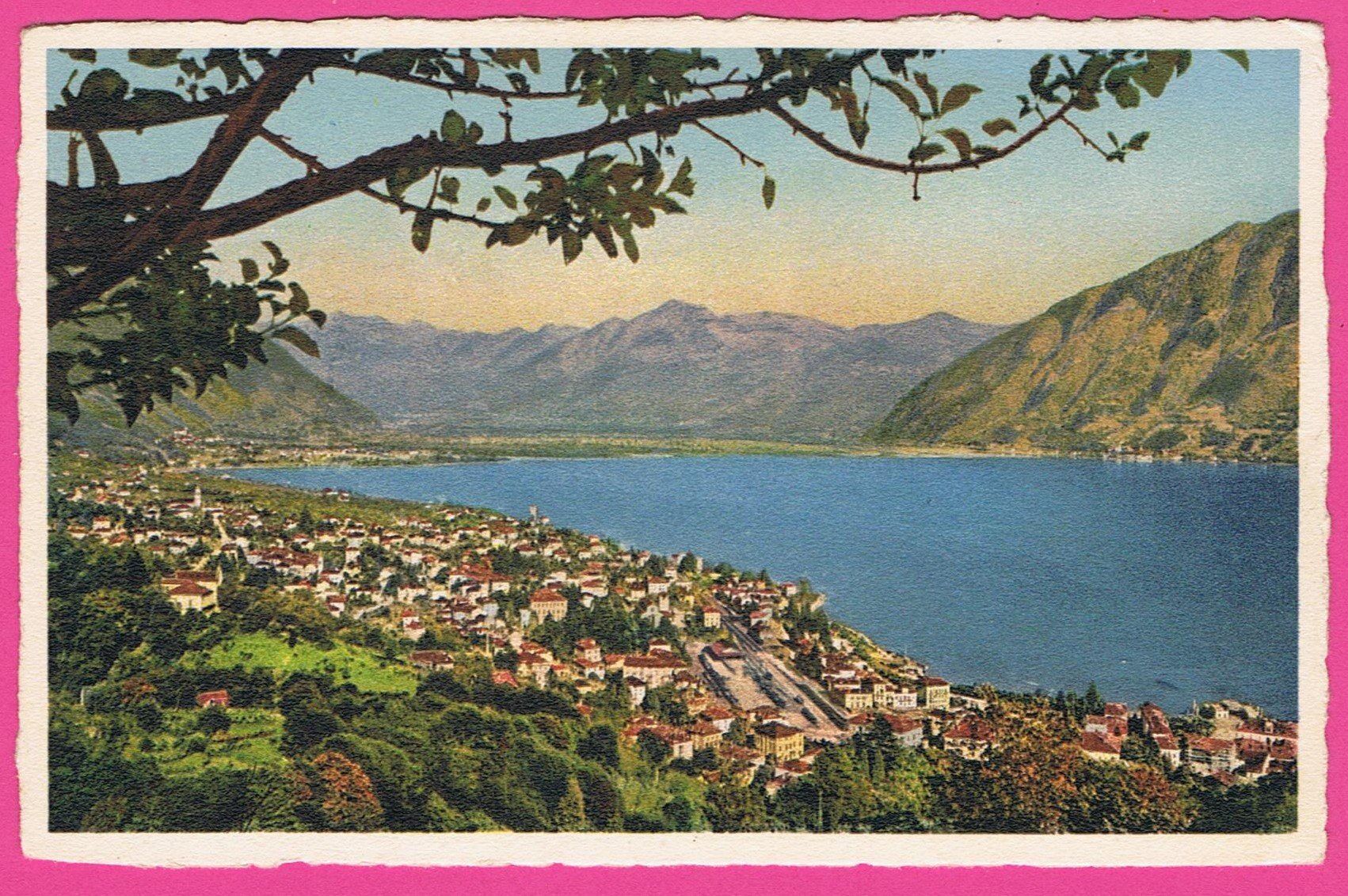 Cartes postales: Locarno Panorama – D'occasion à Einsiedeln par dillie