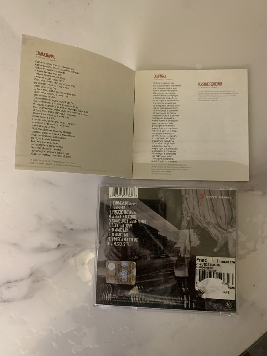 CD: Napoli Centrale( James Senese) – Usato da lausanne venduto da Ccheche 2