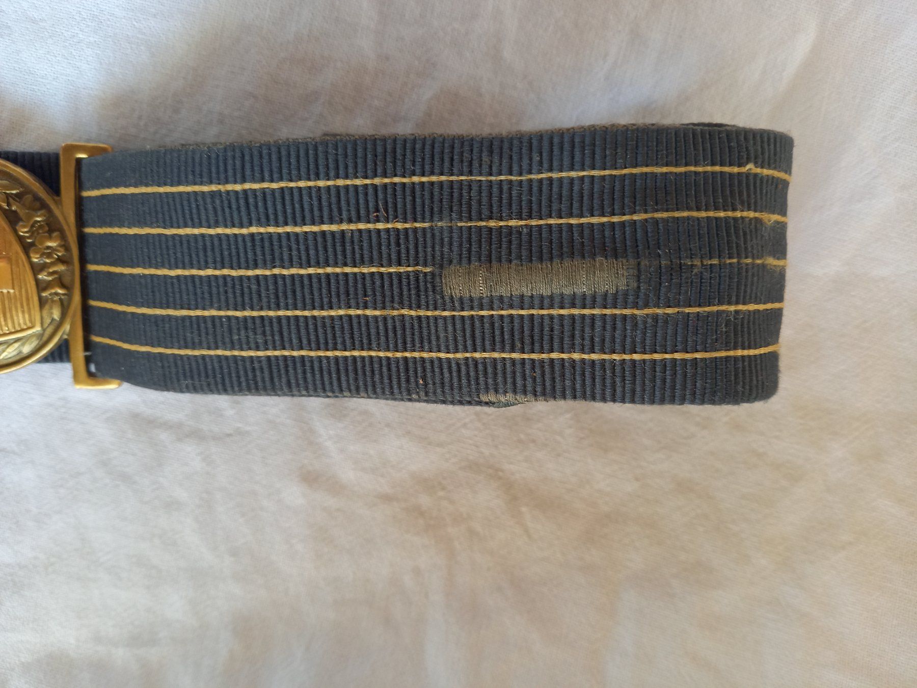 Schweizer Armee Cinture: Ceinture ancienne militaire réglable – Usato da Rossens FR venduto da Souris1 3