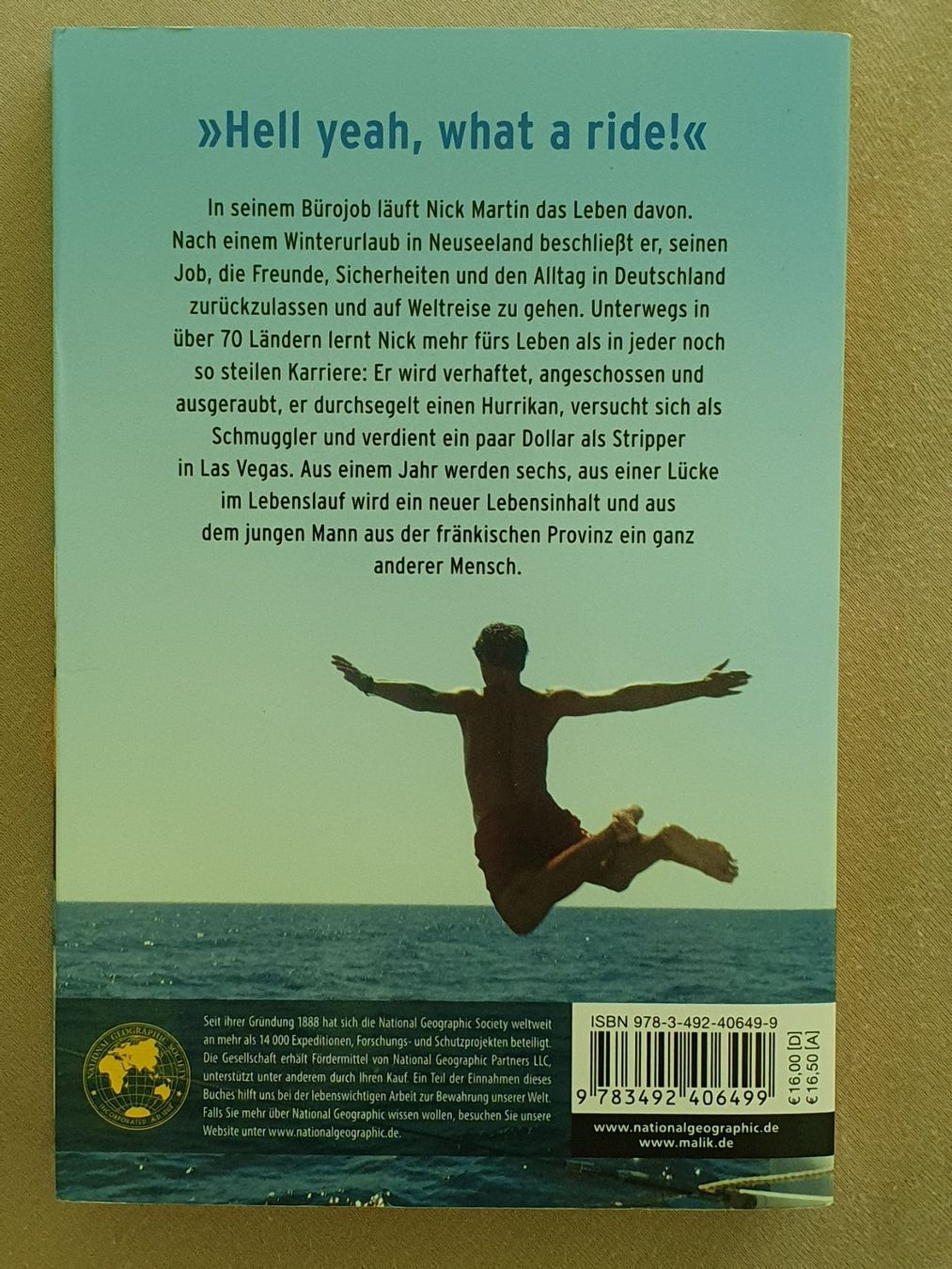 Libri: 2 Bücher von Backpacker und Weltbereiser Nick Martin – Nuovo (secondo la descrizione) da Ennetbaden venduto da mlluescher 2