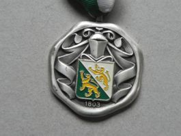 Schweiz Medaille Firma Paul Kramer Wappen Kanton Thurgau TG