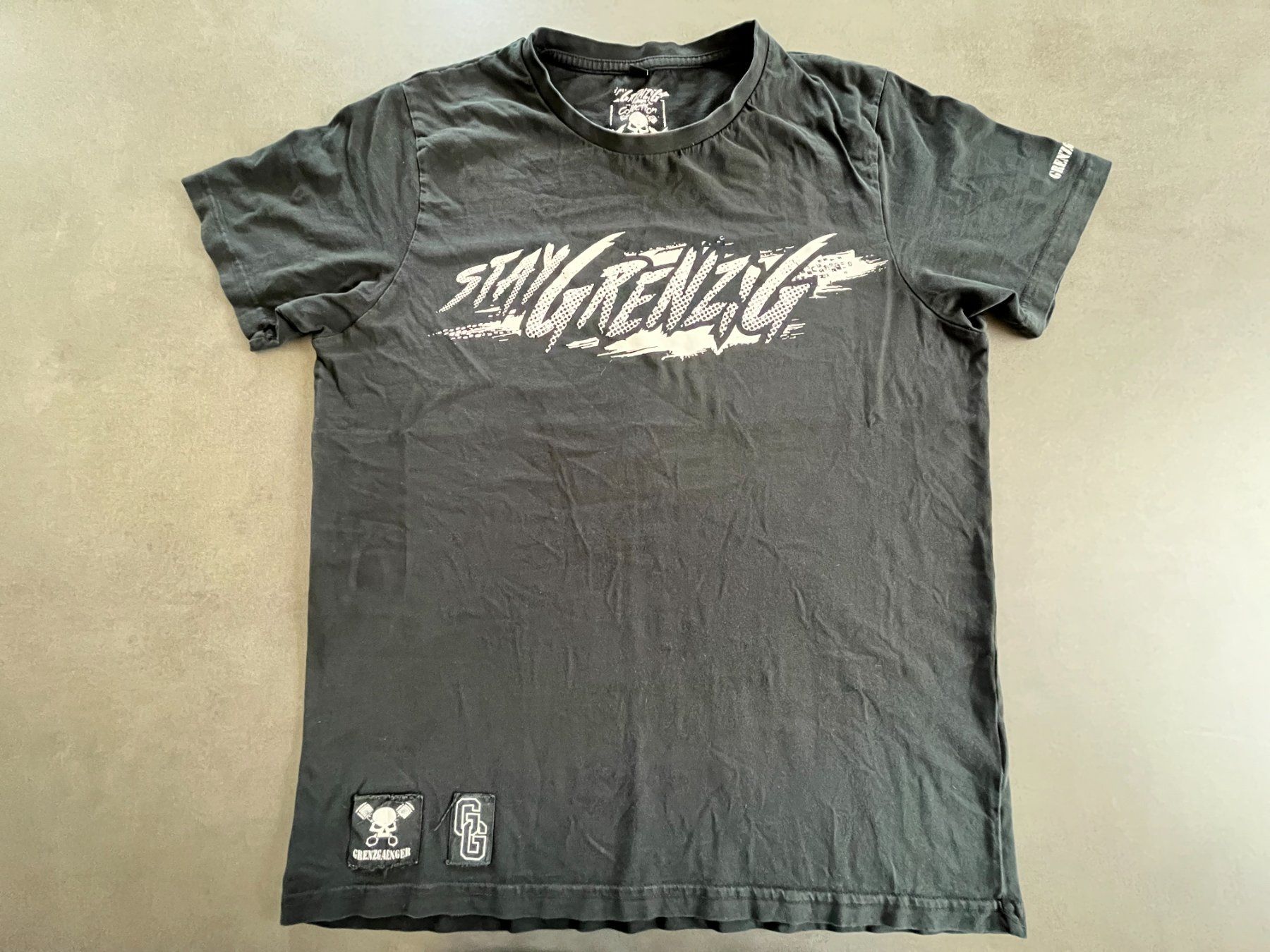 T-shirt: Grenzgänger T-Shirt Gr. S – Usato da Schinznach Dorf venduto da Joyce75