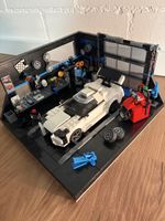 Lego Garage mit Sportwagen (Eigenbau)