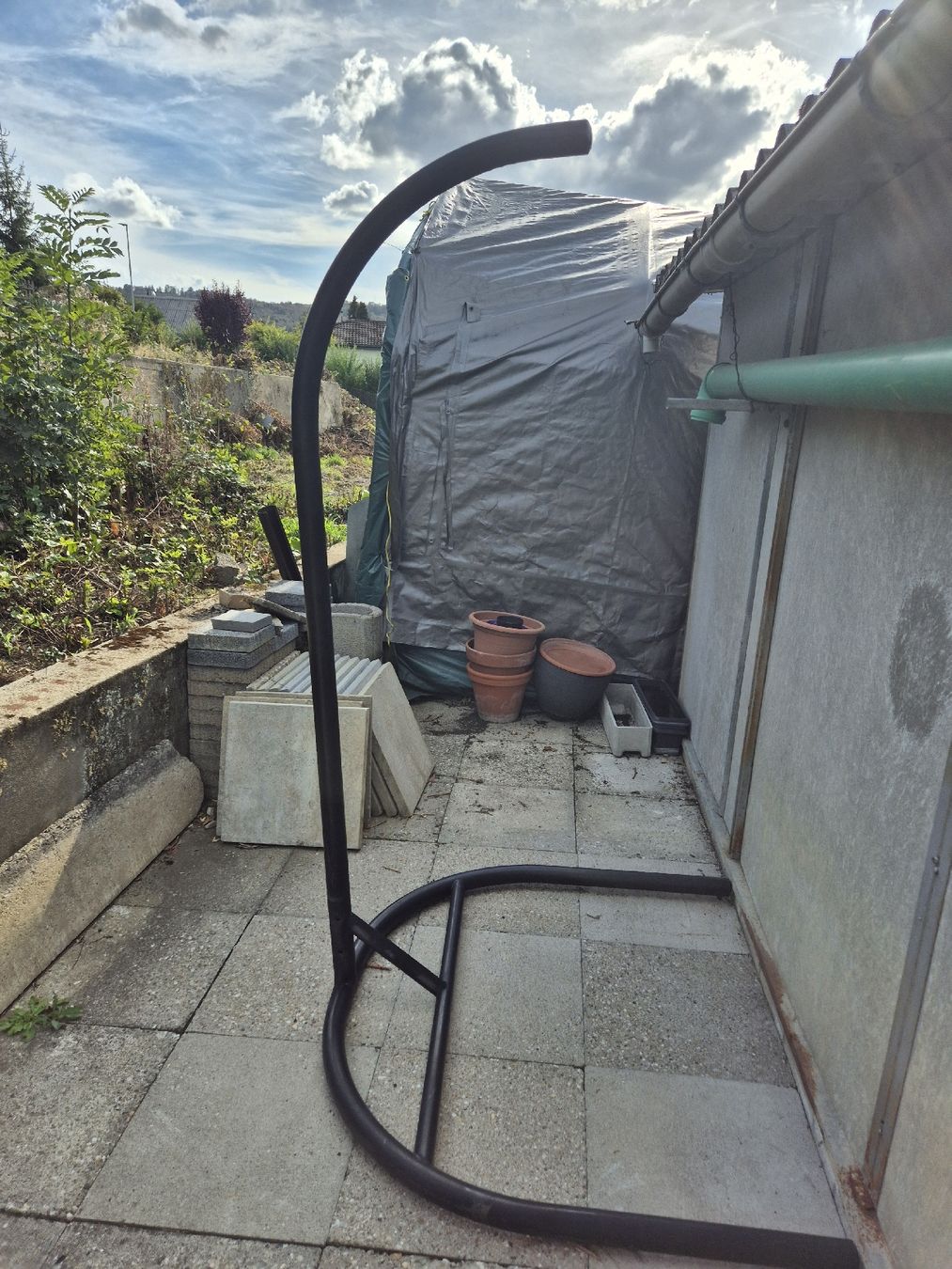 Poltrone pensili da giardino: Gestell für Hängesessel – Usato da Däniken SO venduto da Matze85