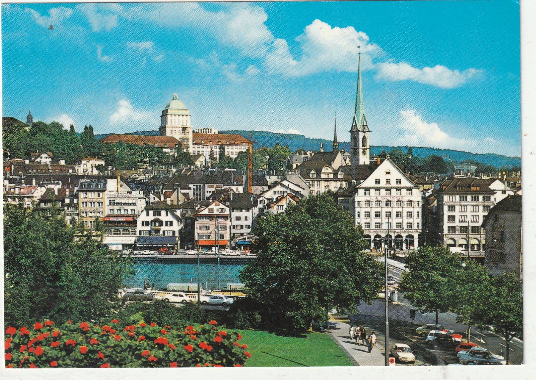 Ansichtskarten: Zürich – Gebraucht aus Lumbrein von made02