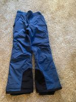Skihose Jack Wolfskin blau m. Schneefang  Gr. 152, 10 - 12 J