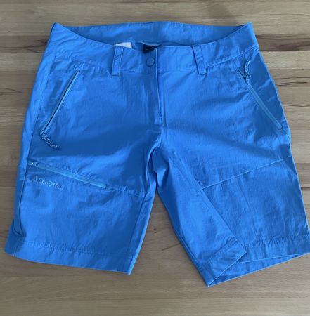 Schöffel Shorts Wanderhose blau funktional guter Zustand