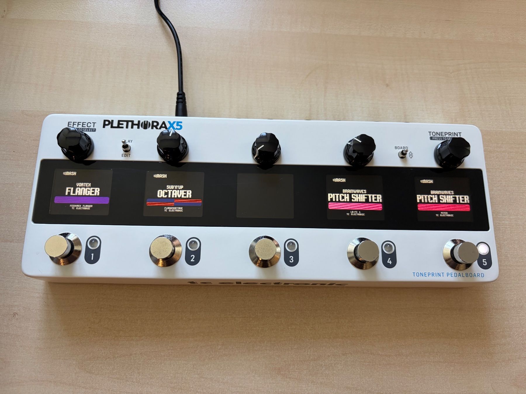 Strumenti musicali: tc electronic Plethora X5 Multi-Effektpedal – Usato da Seon venduto da samib909